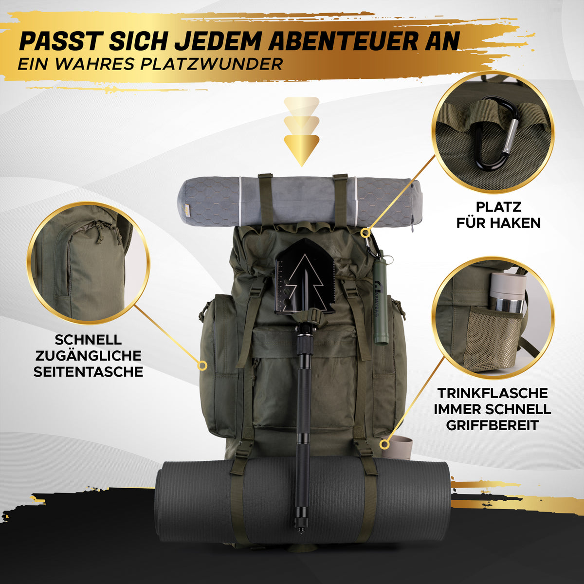 Armybag® Trekkingrucksack 65 Liter